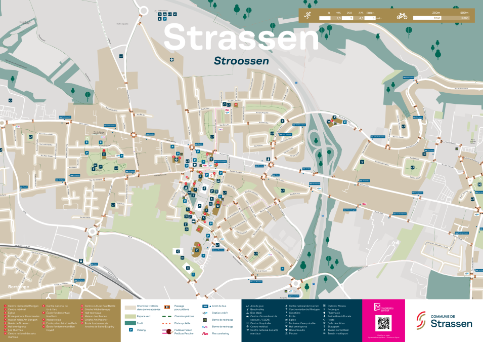 Carte mobilité douce et électrique