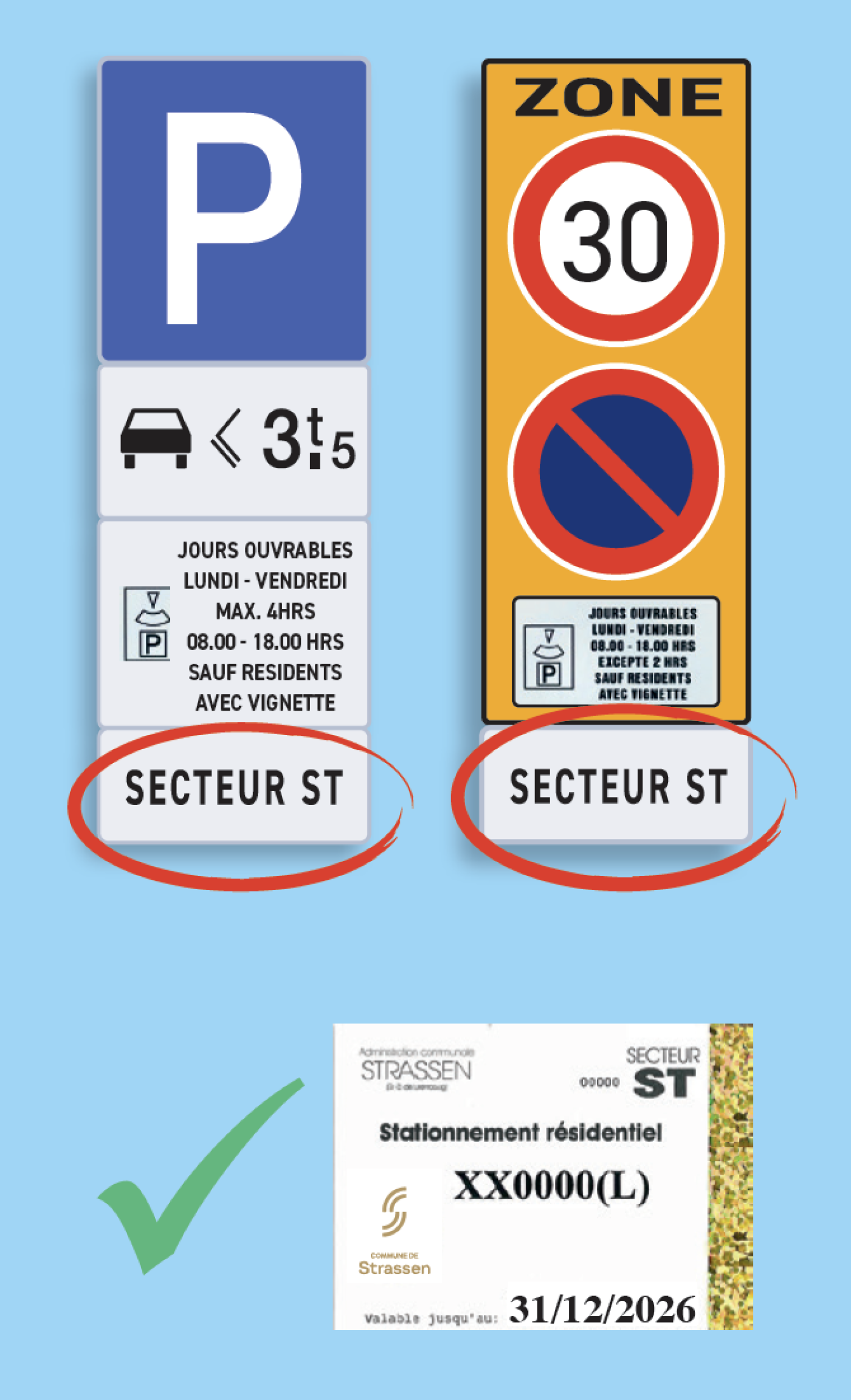 Stationnement résidentiel