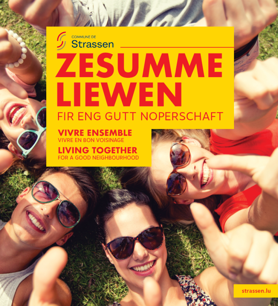 Zesumme liewen – fir eng gutt NOPERSCHAFT