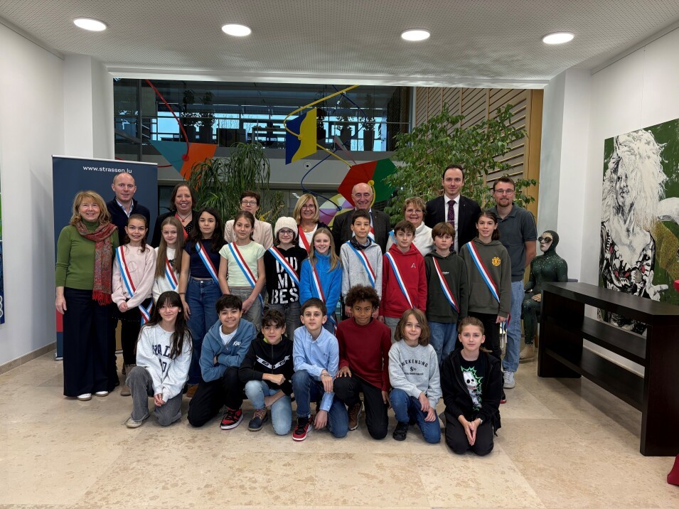 Assermentation de 10 nouveaux membres du Conseil communal des enfants "Kannergemengerot" 29.11.2025