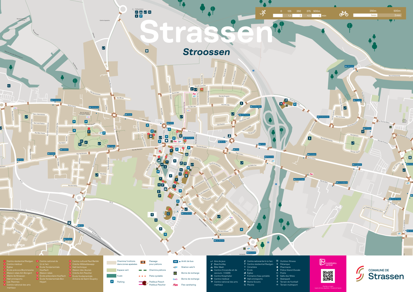 Carte mobilité douce & électrique